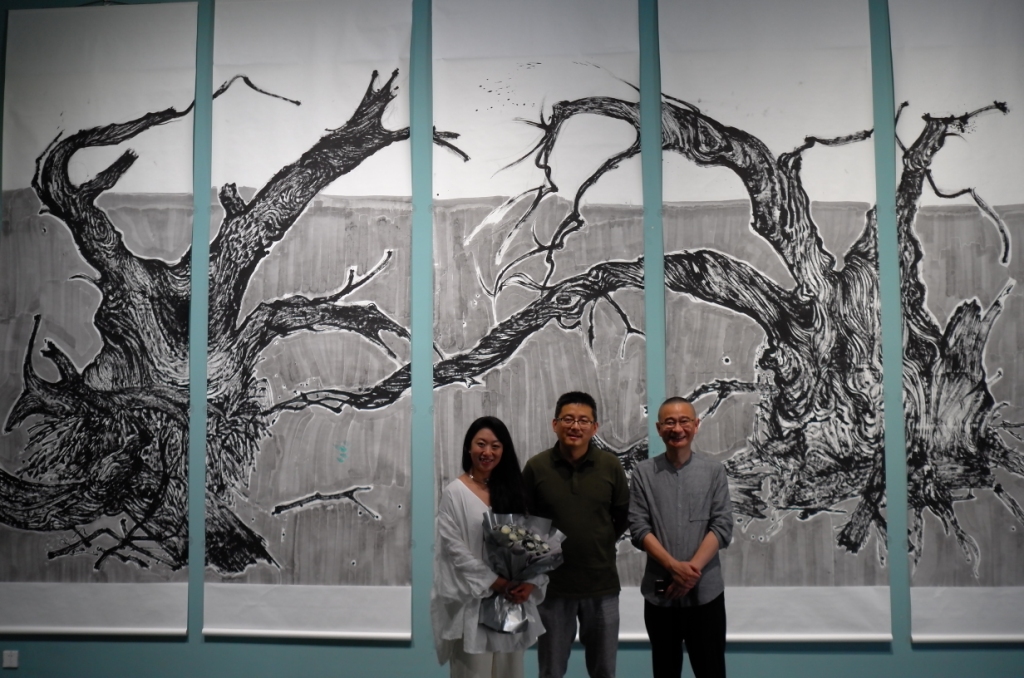 段初一个展西安开幕,以水墨方式回应时代之劫