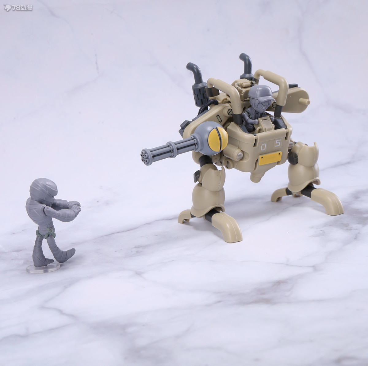 合金弹头模型第一弹,合金弹头3拼装模型