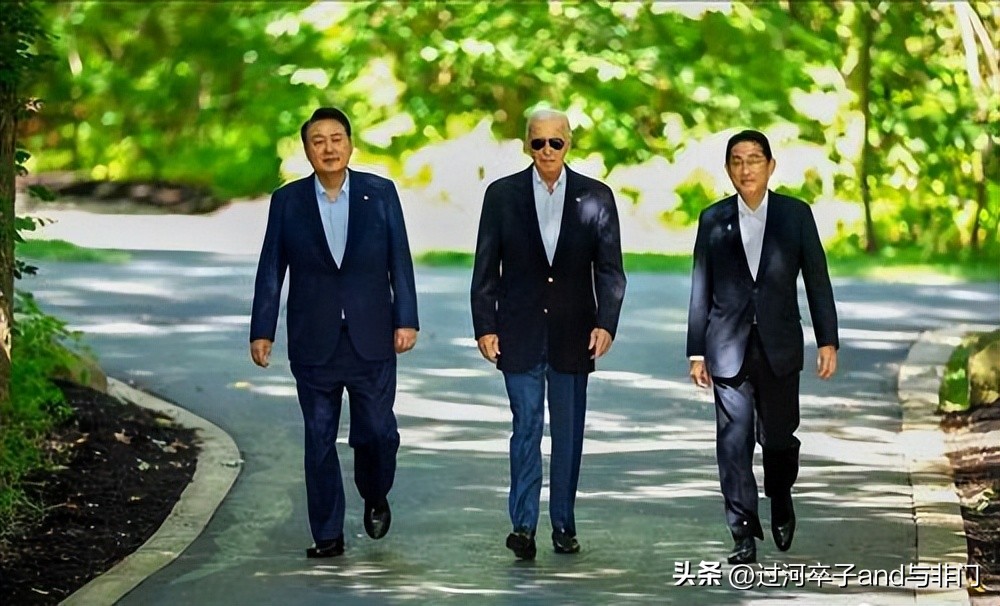 美日韩戴维营发表声明,美日韩戴维营联合声明