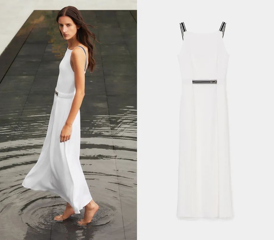 孟晚舟紫色连衣裙,孟晚舟蓝色连衣裙