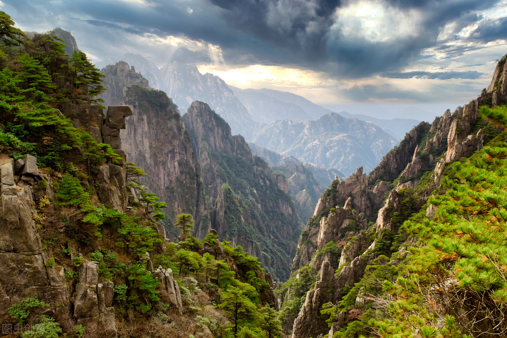 我国最美的五大名山,中国六大最美名山