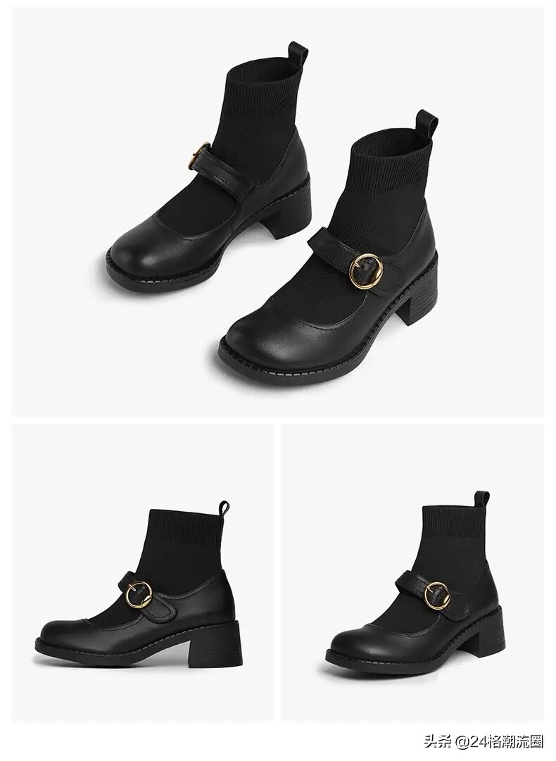 小仙女的鞋柜玛丽珍鞋,轻奢女鞋柜2022复古法式玛丽珍