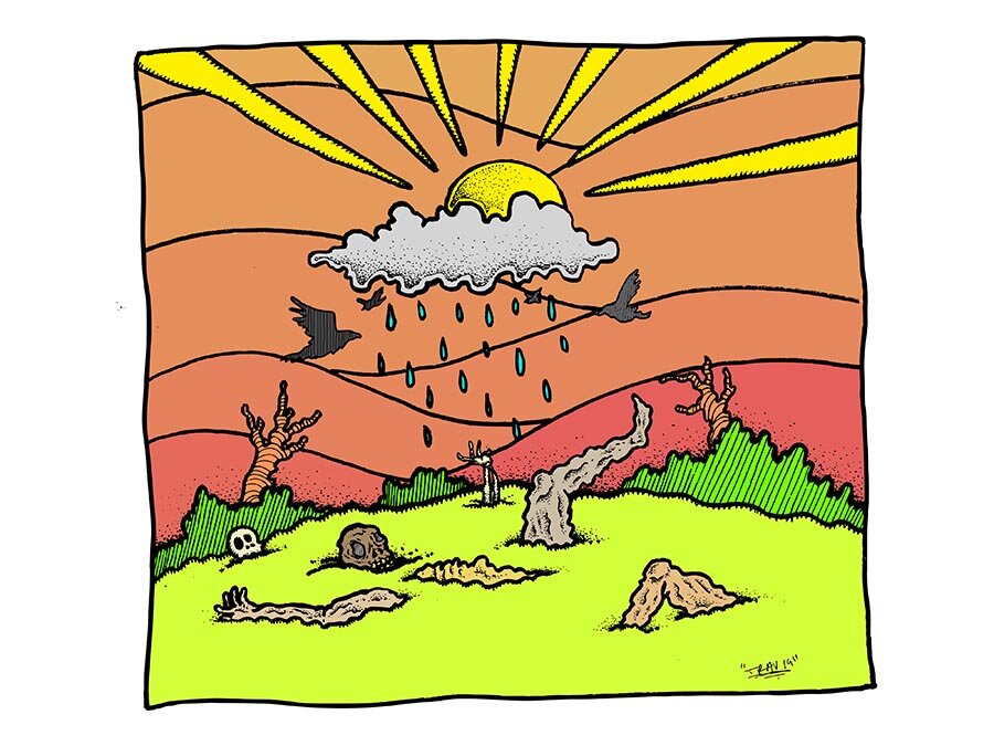 如果人被埋在土里如何自救,如果你被埋在地下怎么办