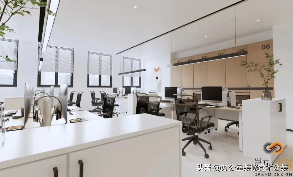 觉木公装｜从简约美出发，营造精致舒适的办公空间