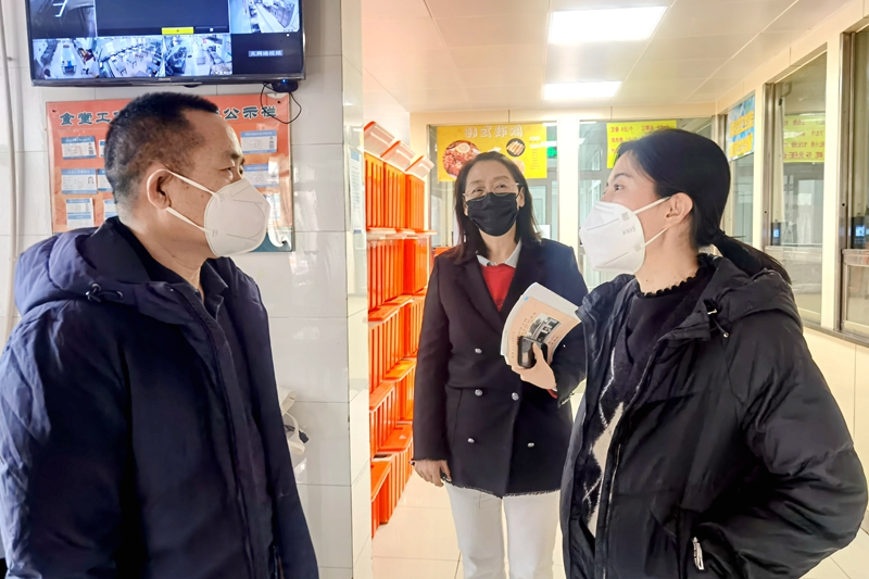 教育督导组莅临学校检查教学工作,张恩亮调研指导学校开学准备工作