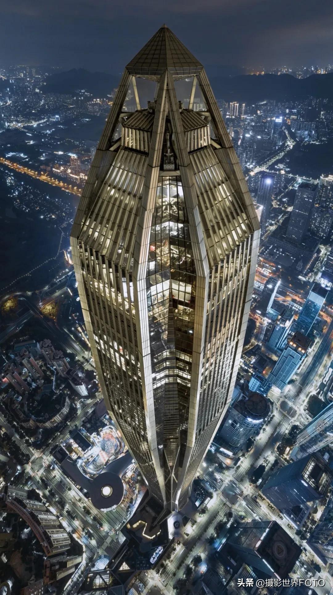 上海中心大厦与平安金融中心大厦,上海中心大厦对比深圳平安大厦