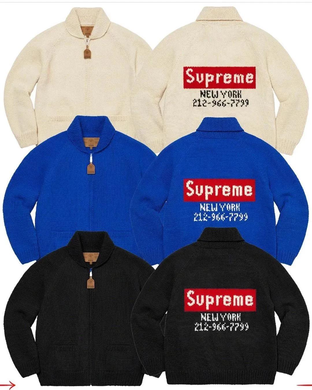 正品supremeboxlogo,supremelogo毛衣