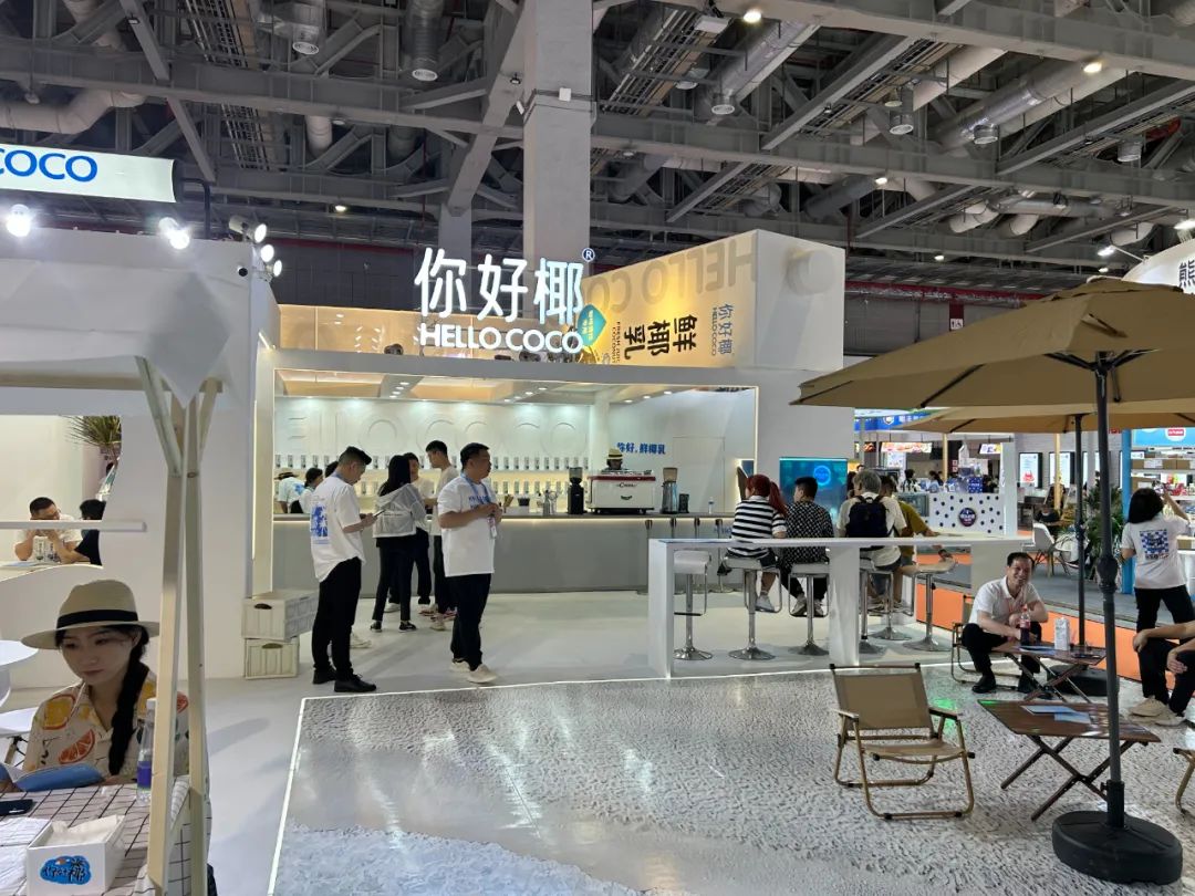 【现场】你好椰、立高等品牌亮相2023上海国际酒店及餐饮业博览会