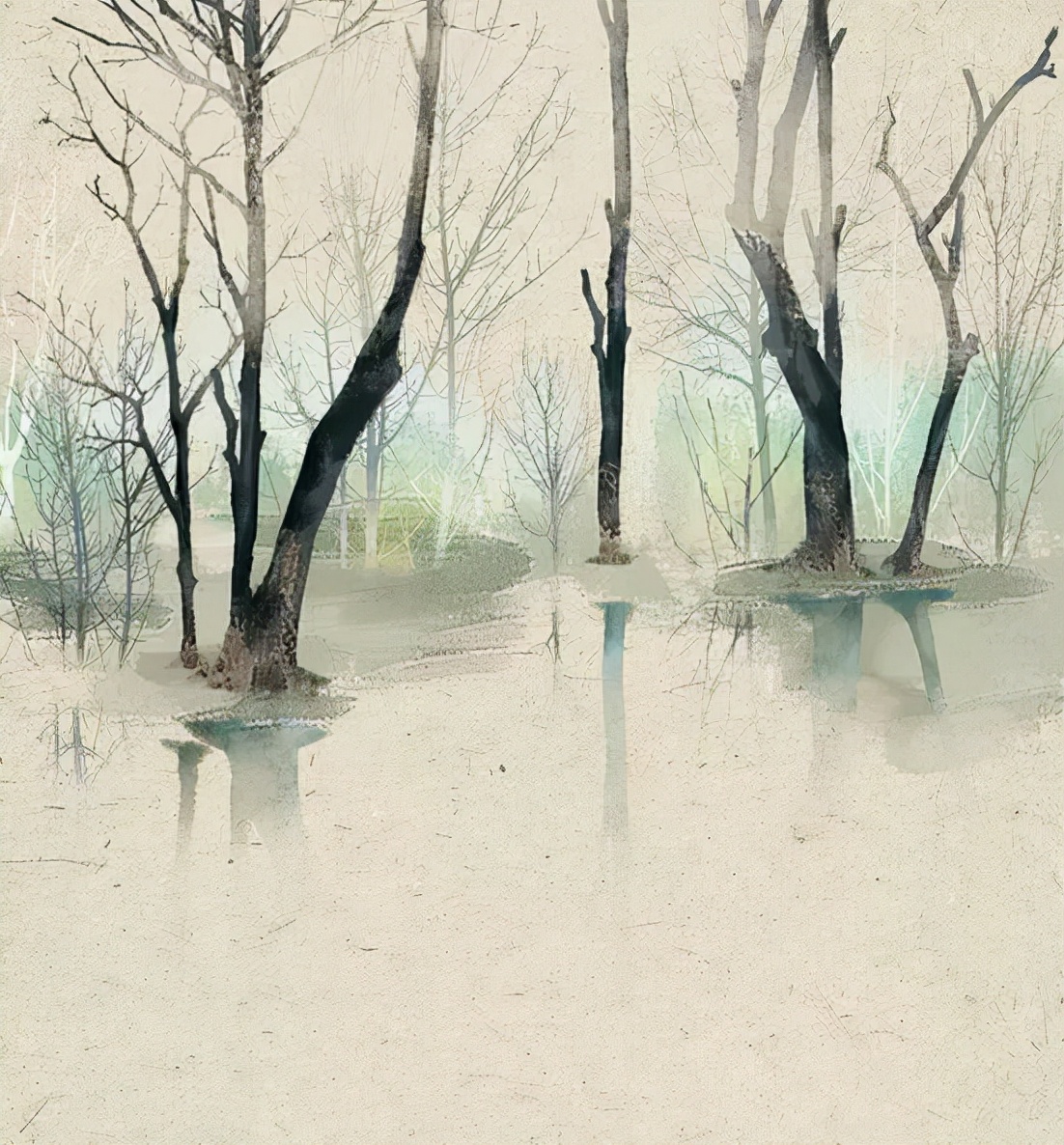 最美二十四节气诗词图,关于夏季节气的诗以及画