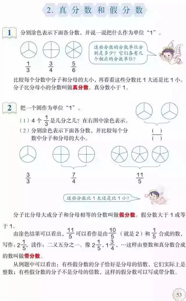 人教版小学数学（五年级下册）课本电子版寒假预习，快收藏