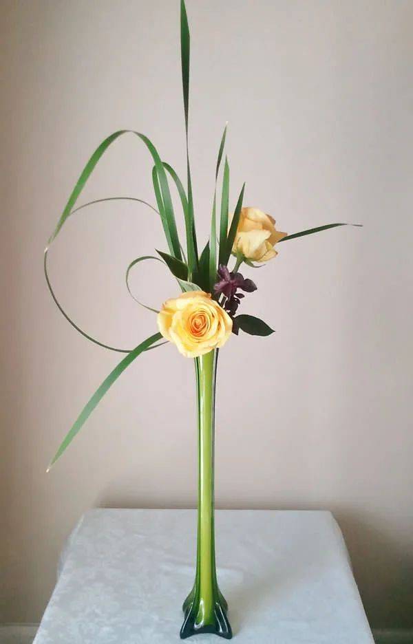 日式插花小原流花道,日式插花的13个基本技巧