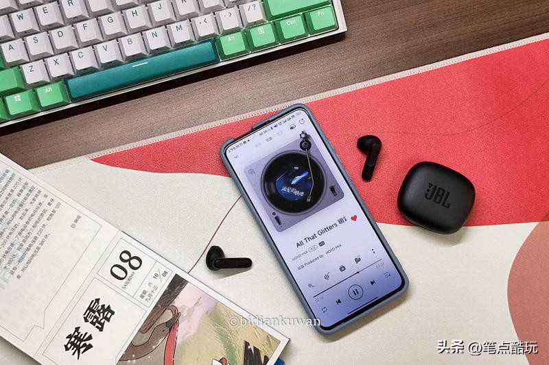 jbl蓝牙耳机waveflex对比,沉浸式听歌耳机