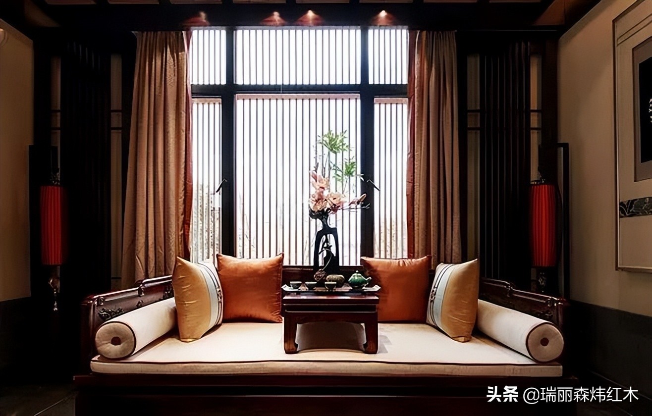 红木适合小户型,小户型红木搭配