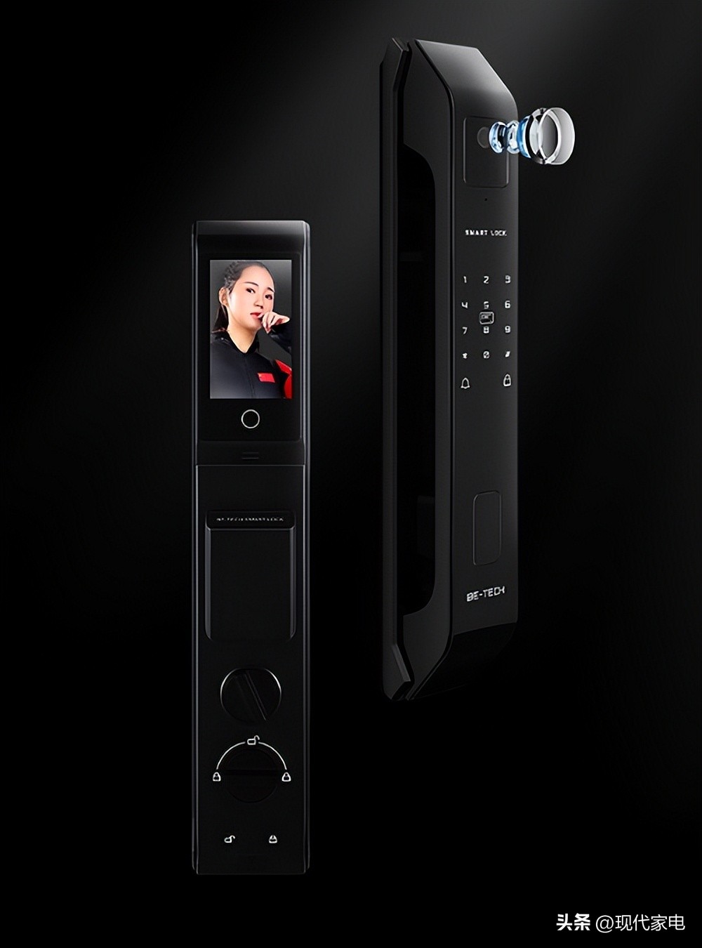 必达智能锁内外都能开门,必达a3智能锁