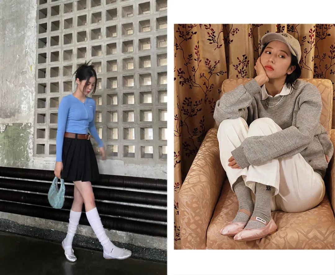 芭蕾风穿搭合集,芭蕾风冬季穿搭