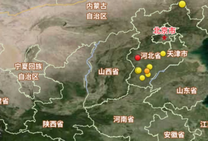河北最近地震历史记录,河北地震大震分析