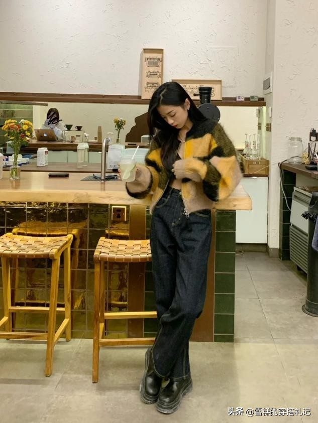 切尔西女靴怎么穿显腿细,大码显瘦切尔西靴女