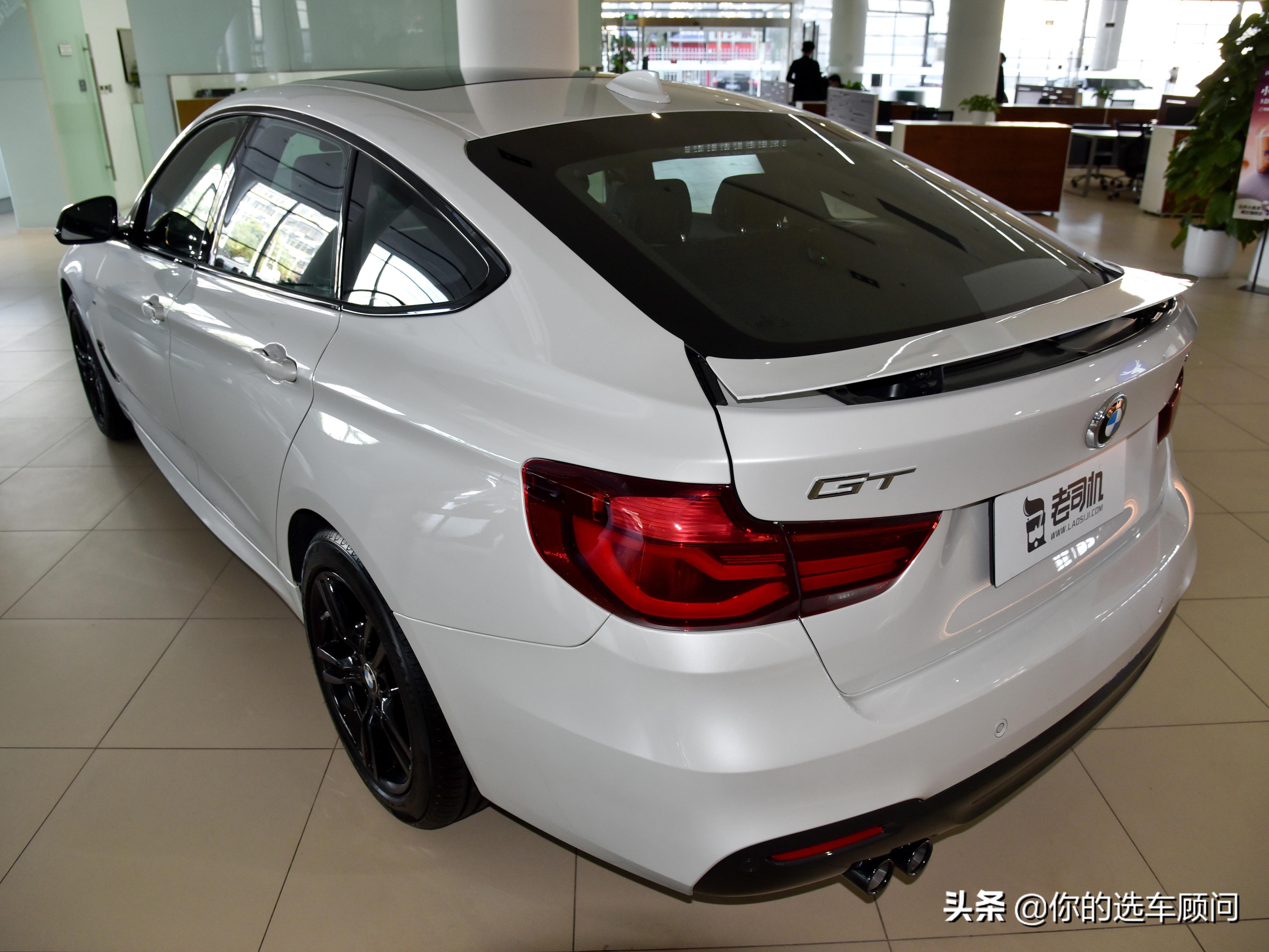 无边框大溜背车型,新款宝马3系gt霸气街拍