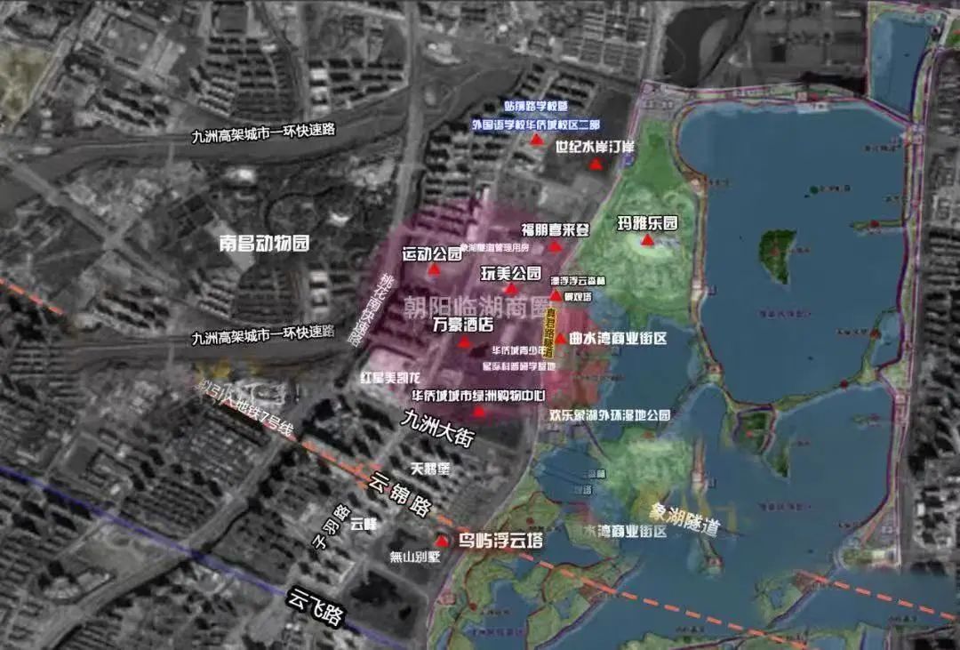 南昌朝阳新城台湾健康产业园,南昌朝阳新城片区