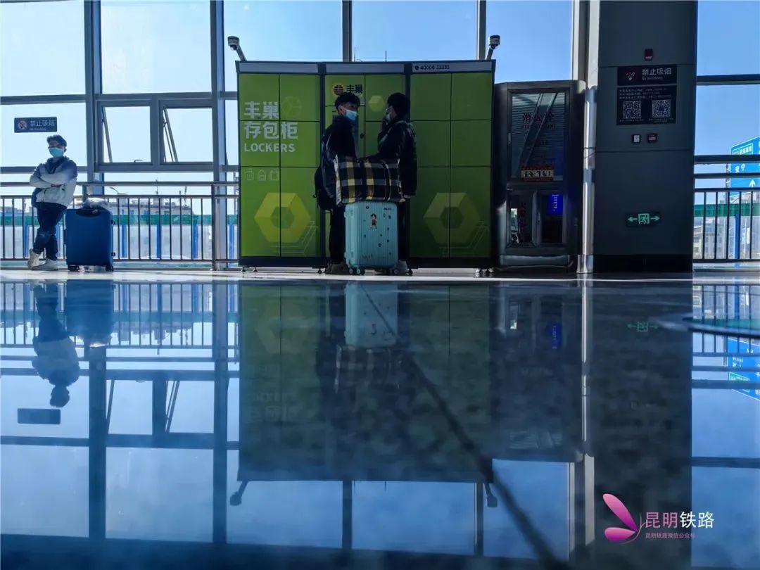 昆明南站的设施设备,昆明南站设施