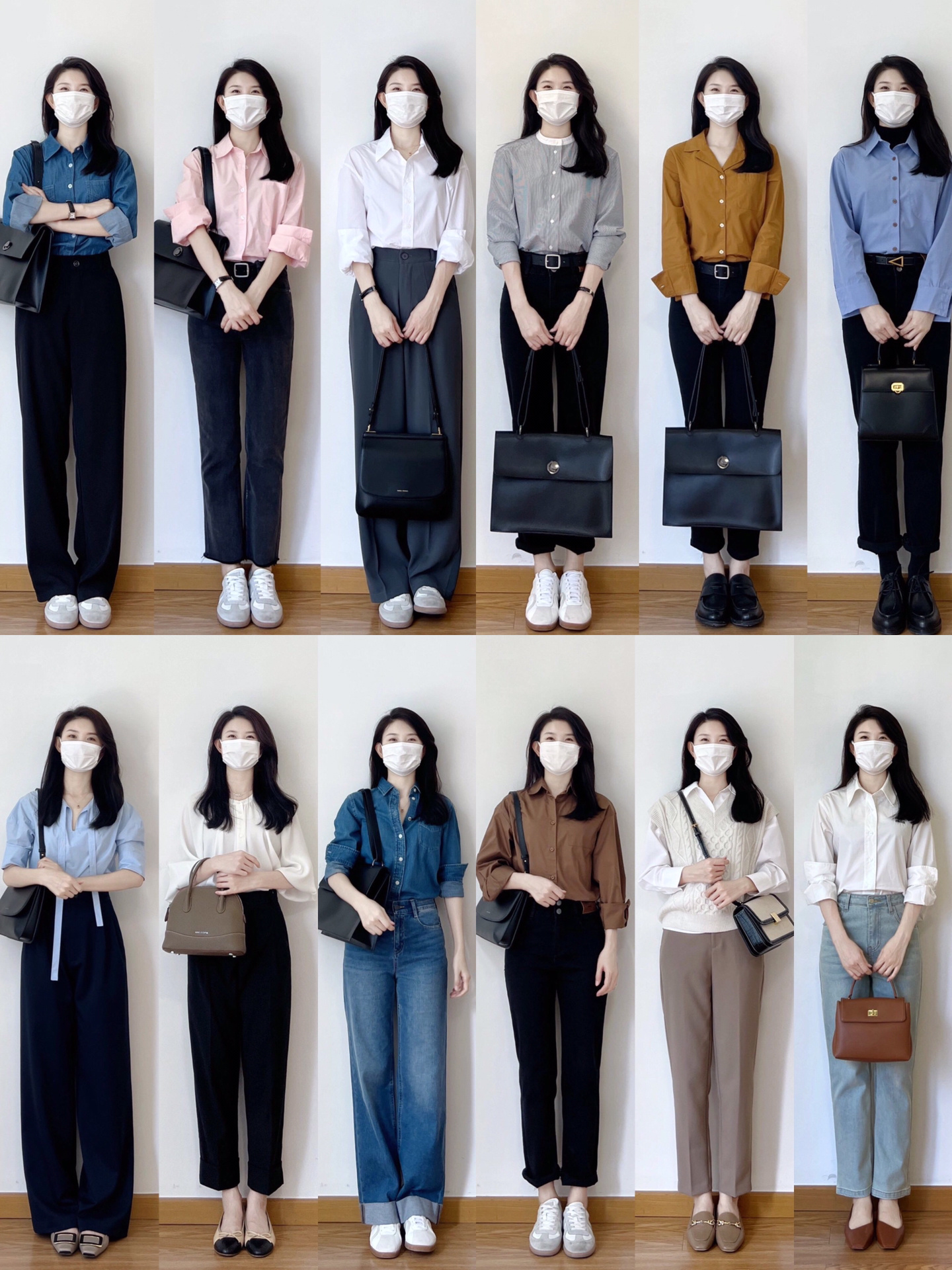 120套夏装大合集来喽！休闲职业全都有，还没找好模板赶快码住