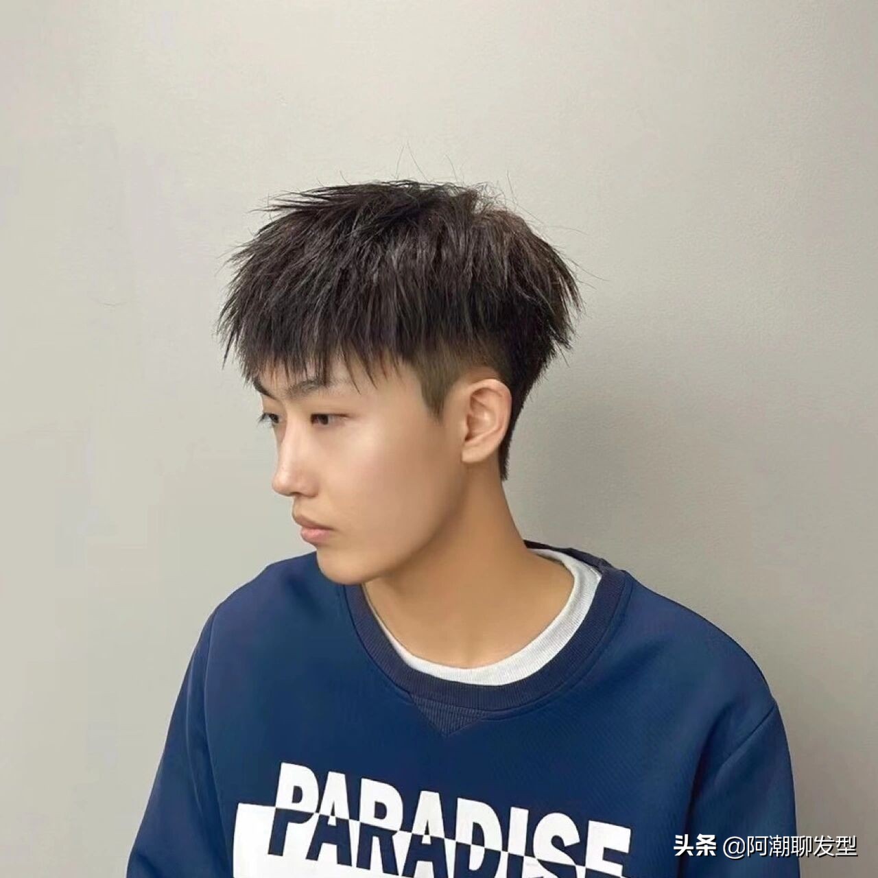 今年流行的发型男士中年,2018发型男发