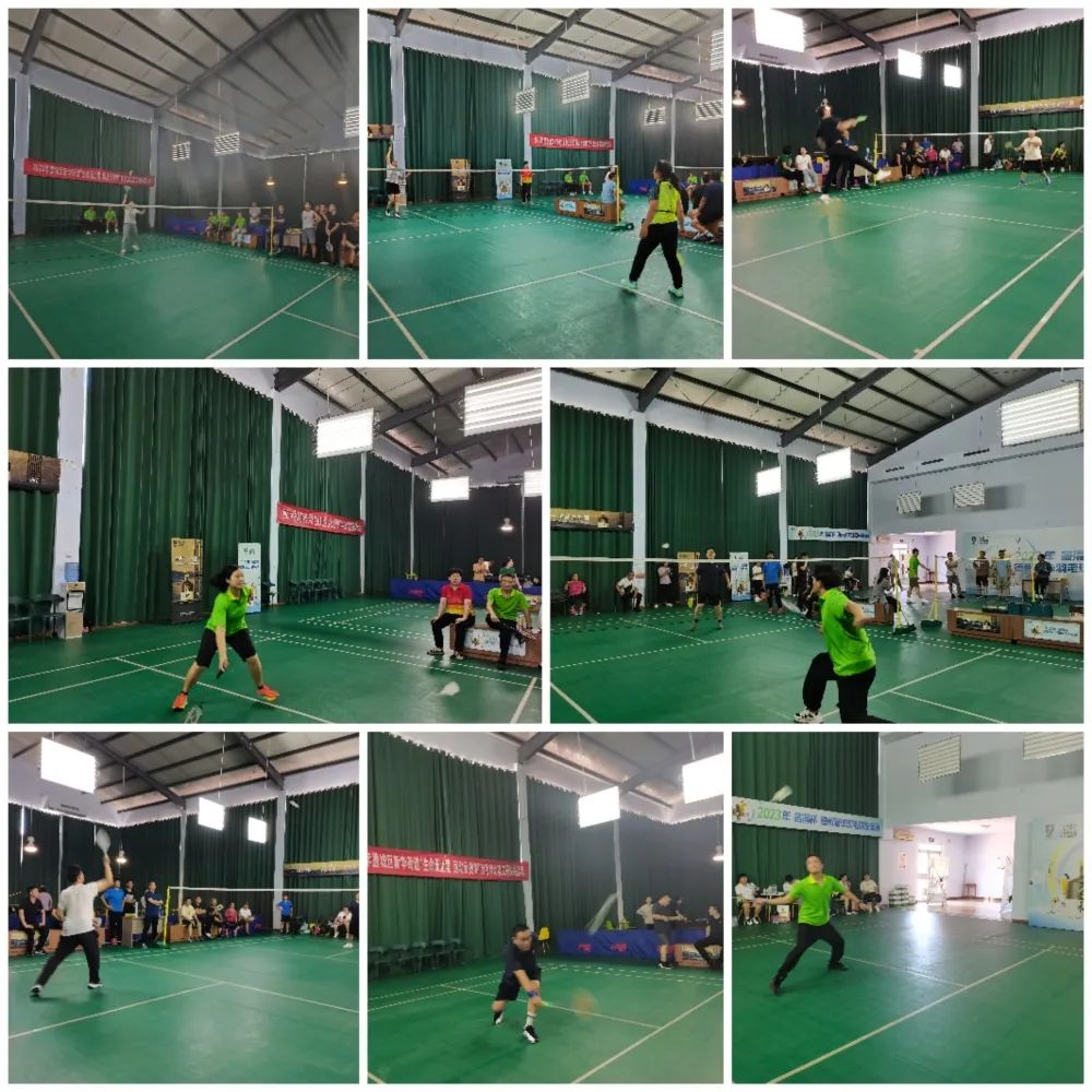 倡树新时代美德健康生活方式丨新华街道举办“生命无止境运动无极限”羽毛球比赛