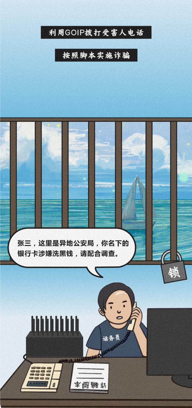 6人落网最新消息,警方打掉固化goip涉骗团伙简报