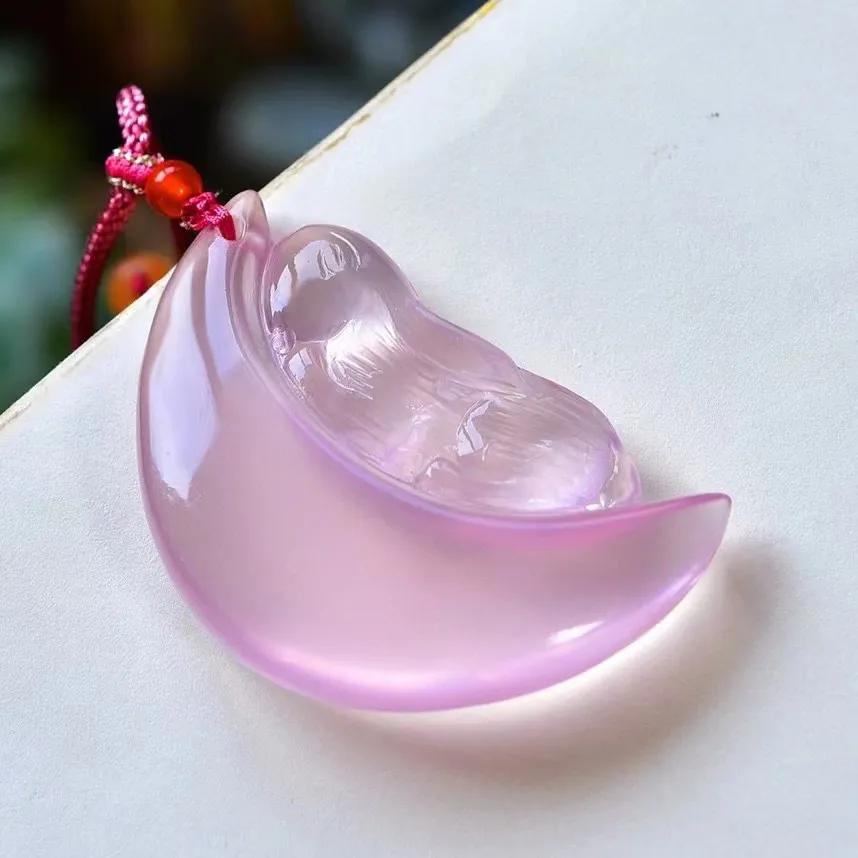 粉水晶王者,冰种粉晶和星光粉晶