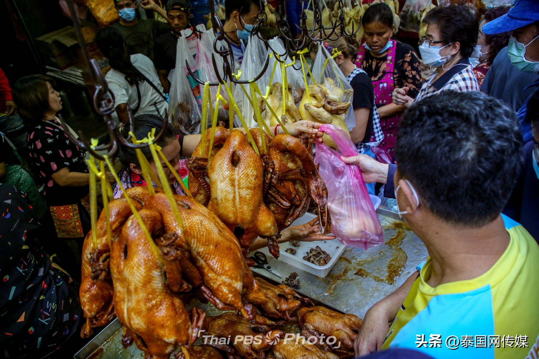 曼谷人春节年货,曼谷唐人街附近购物
