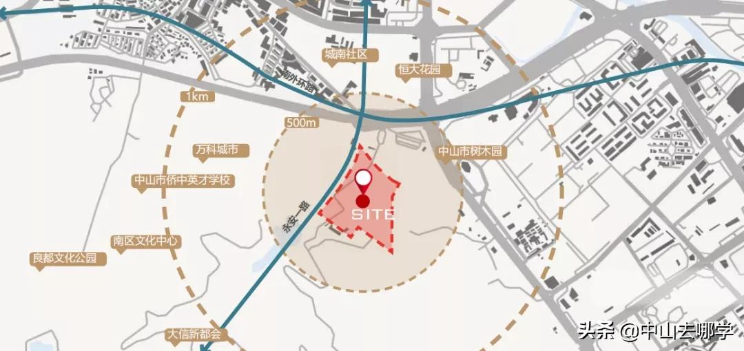 中山市永安中学参观,中山永安中学学校全貌