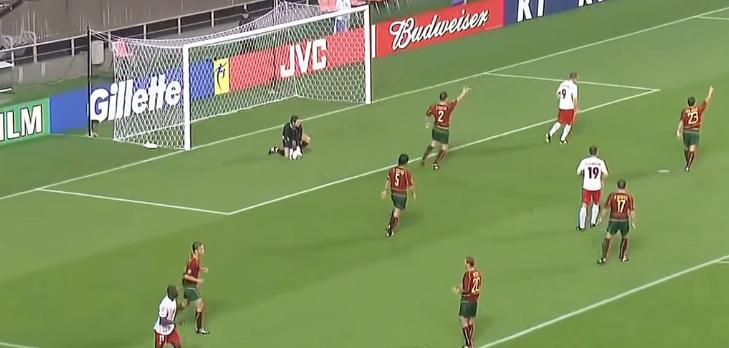 韩日世界杯巴西精彩进球,葡萄牙国家队史上最佳射手保莱塔