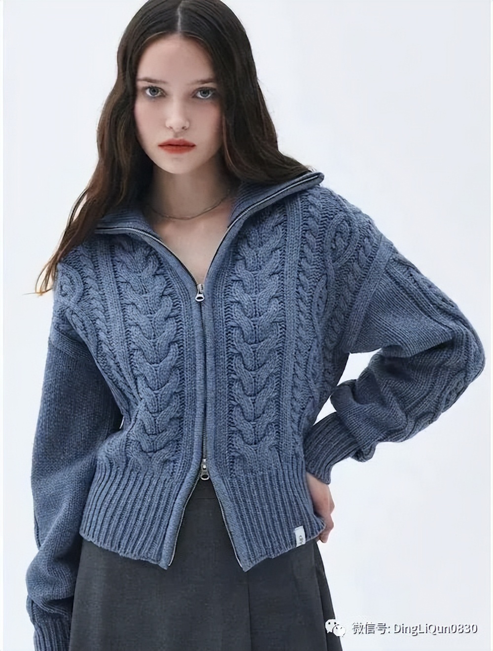 针织作品40款时尚套头,超好看的针织有趣图案开衫