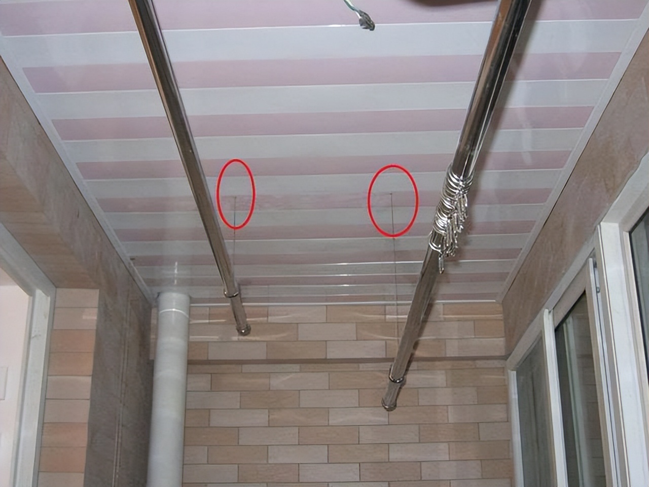 阳台吊顶还能装升降晾衣架吗,阳台吊顶可以安装升降晾衣架吗