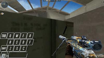 穿越火线慢动作跳跳蹲,穿越火线跳箱子新年广场身法教学