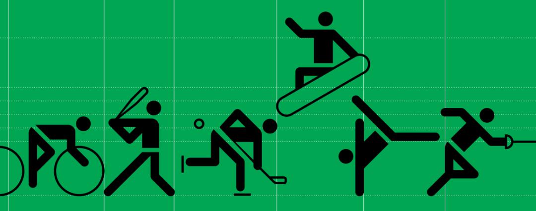 奥运会项目海报前后视觉,奥运会插画简单