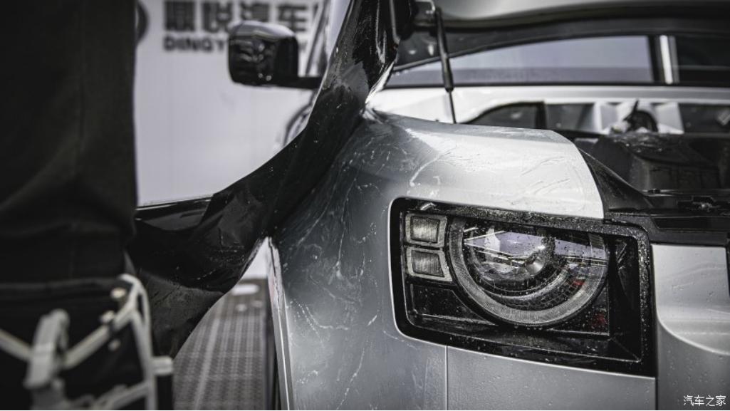 路虎卫士改装17寸轮毂,路虎卫士22寸黑色轮毂固定踏板