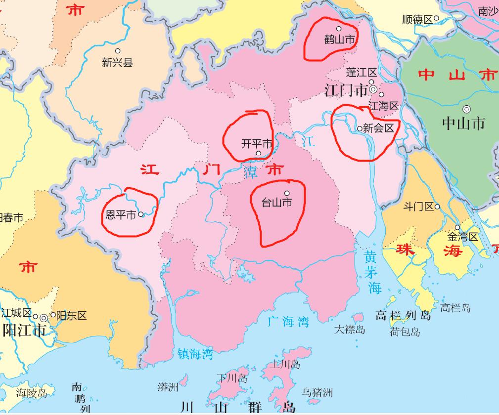 广东台山新会开平恩平,广东江门现状视频
