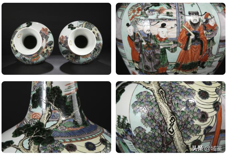 釉上五彩,釉上五彩富贵花