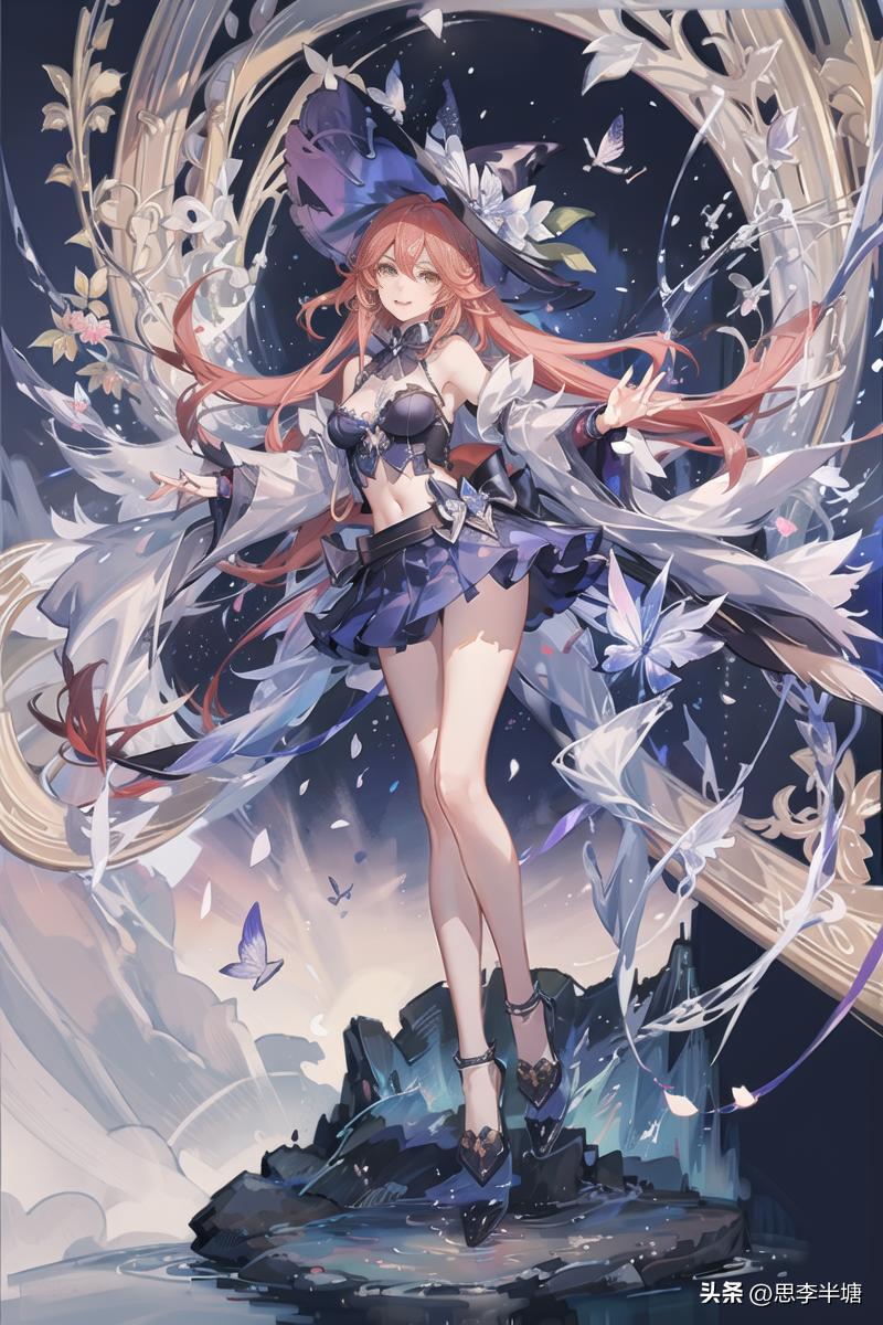 二次元超美少女合集高清壁纸,二次元魔法少女高清图片