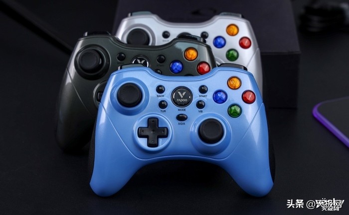 雷柏v600s游戏手柄拆解,雷柏手柄v600