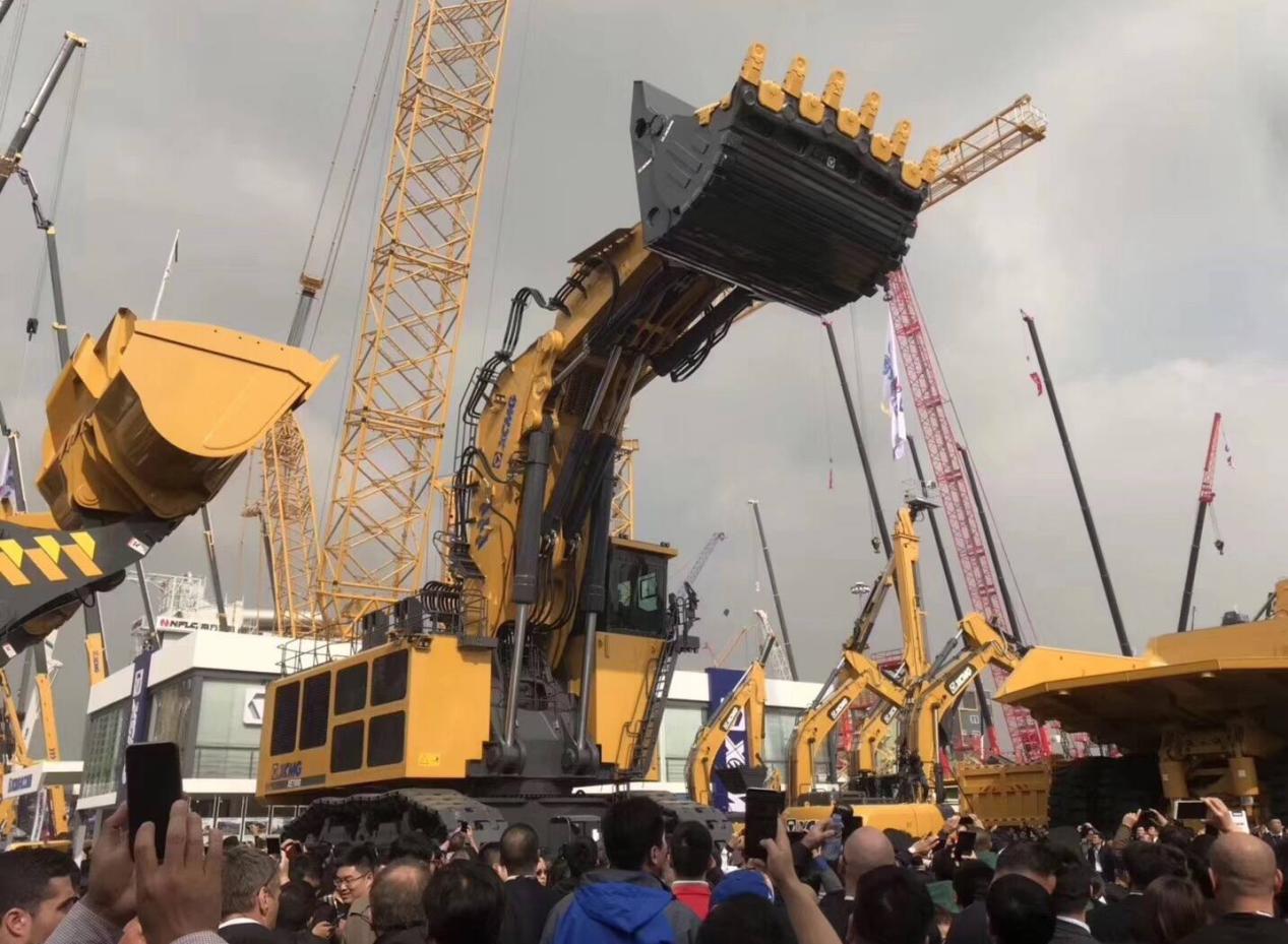 徐工挖掘机对比国外顶级挖掘机,内蒙徐工370挖机