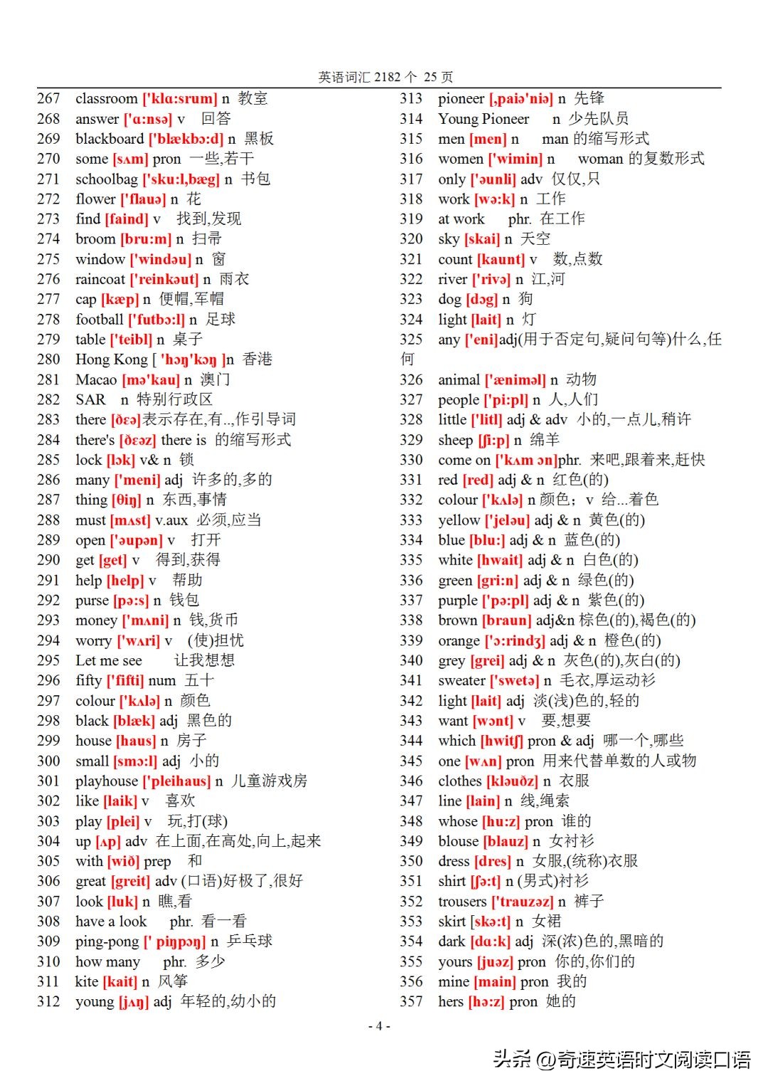 初中英语词汇2182个哪里可以听,初中英语983个核心单词带音标