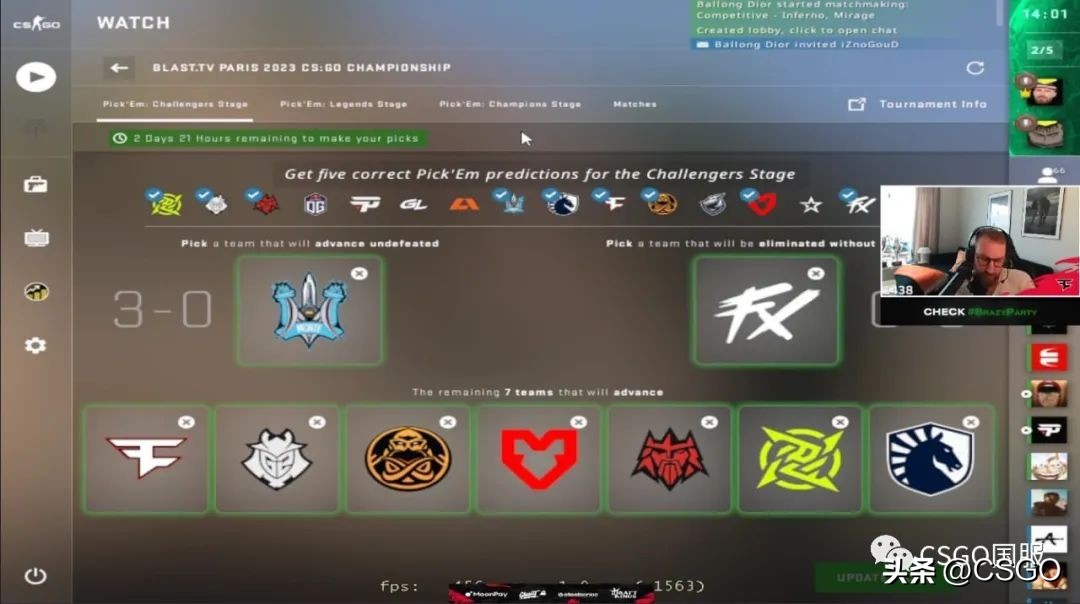 2023巴黎Major将于5月8日打响！观赛及竞猜指南