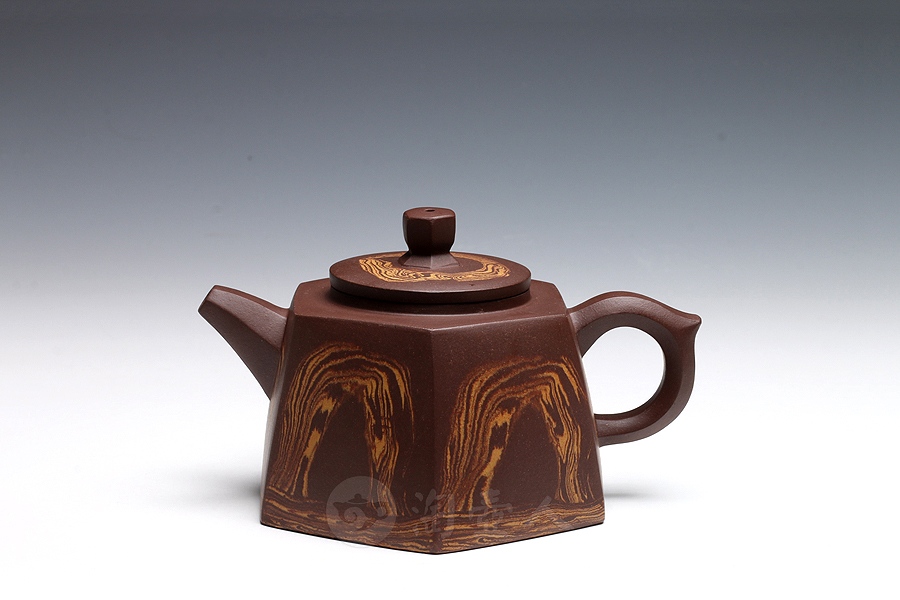 紫砂壶小六方,紫砂小白壶