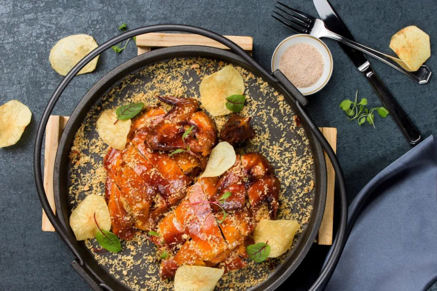 厨房摆盘花草名称大全,饭店摆盘用的的花草叫什么