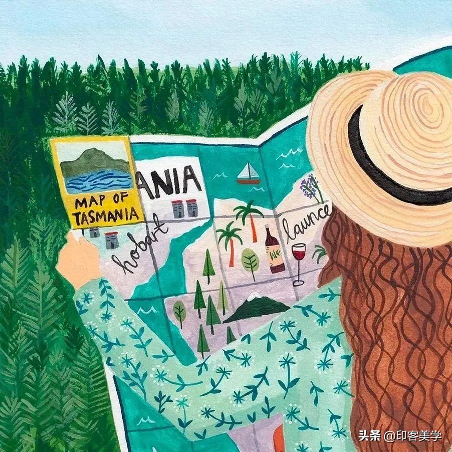 很小众却很惊艳的头像插画,一组写实风头像插画作品