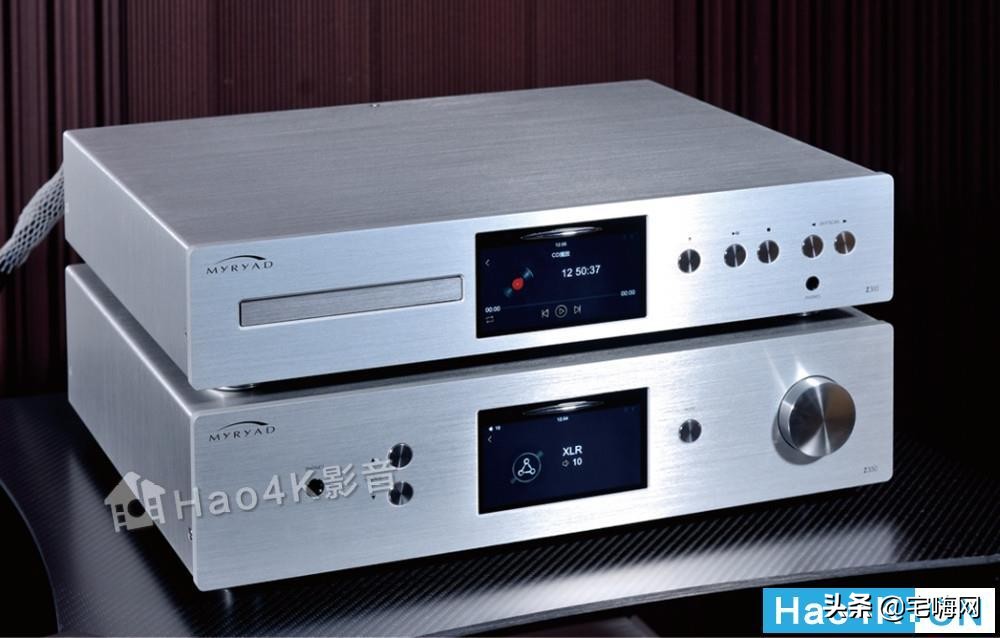 高性价比组合：MYRYAD（美丽安）Z350合并式功放：简便数播