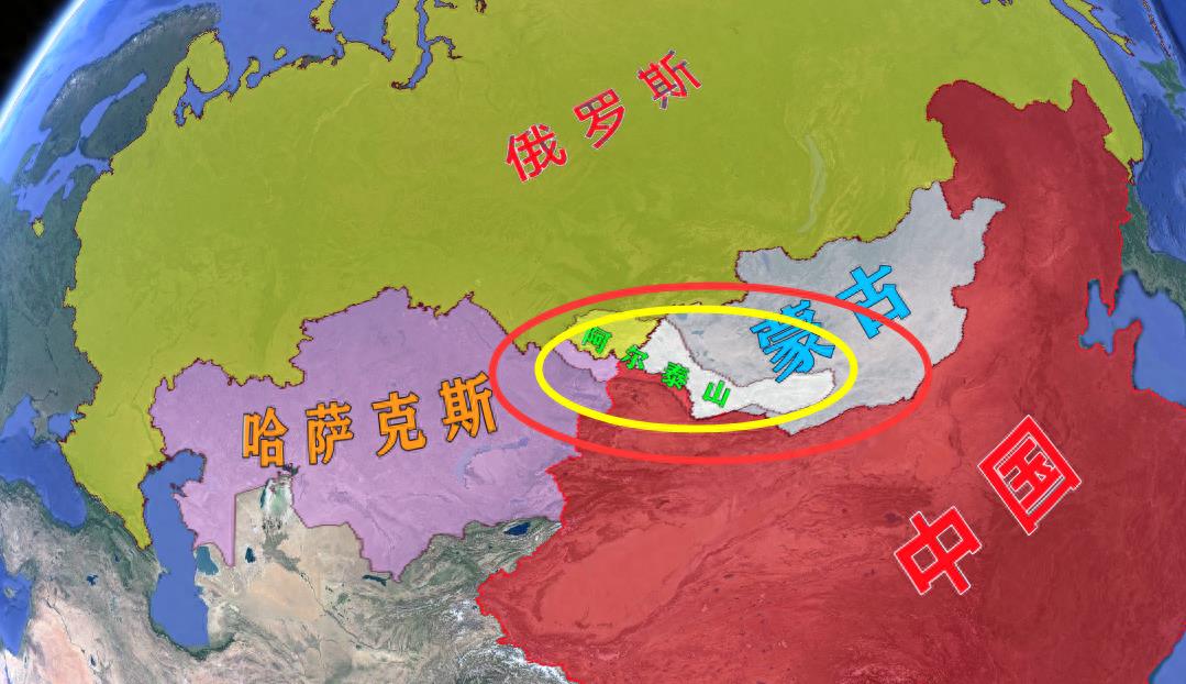 阿尔泰山有哪些国家,阿尔泰山边境分布图