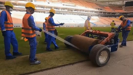 卡塔尔世界杯场地设计方案图,卡塔尔世界杯的主体育场设计理念